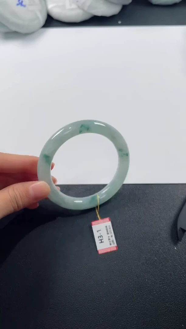 未镶嵌手镯翡翠 基地发货H 1751 55+