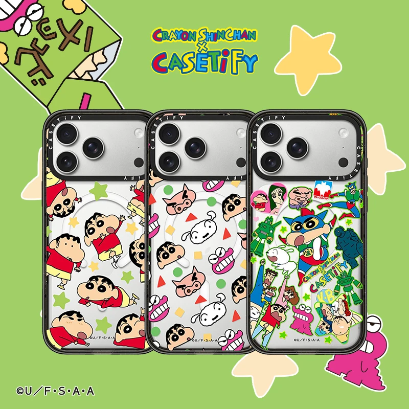 CASETiFY 蜡笔小新联名系列手机壳保护套防摔 苹果iPhone16/17
