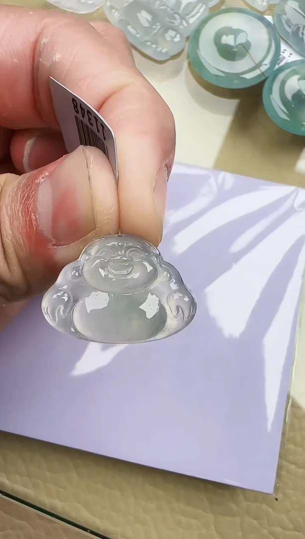 颈饰未镶嵌翡翠缅甸翡翠a货