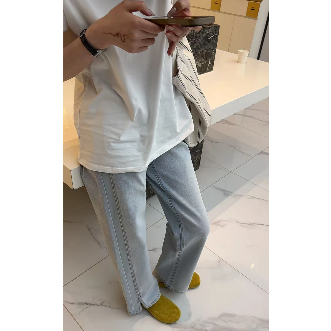 83231标美家窄版直筒裤