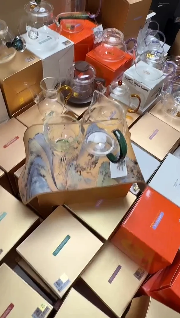 @@禾器晶彩澄然墨绿色+福禄杯湖绿色+禾器茶巾千里江山