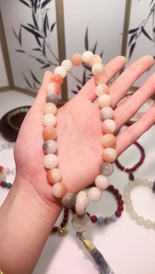 【闪购商品】石英质玉手链未镶嵌菩提手持手串