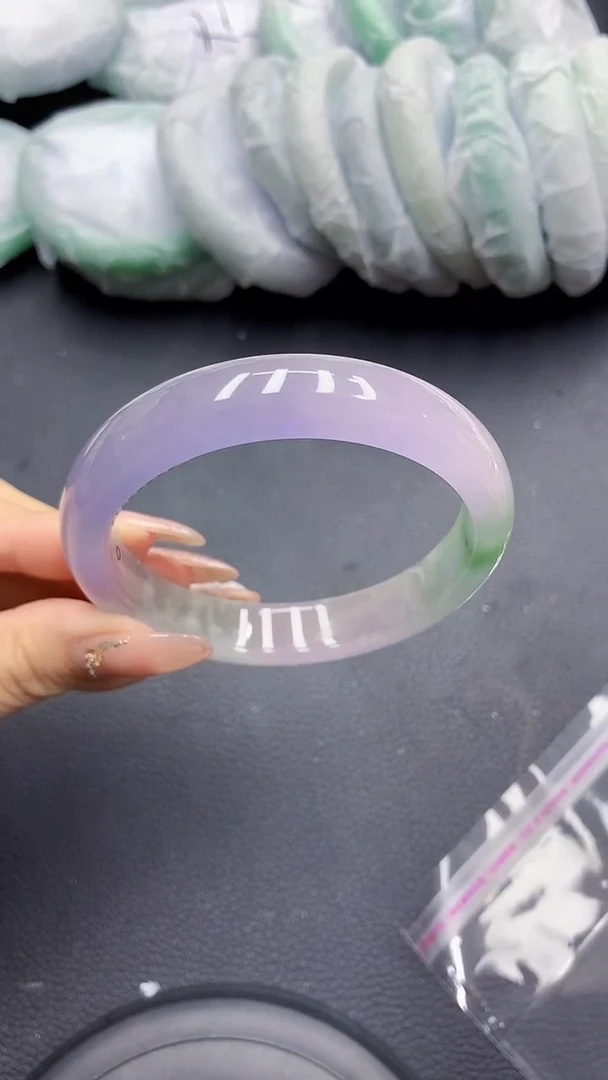 无非金属高冰透美人手镯 所见即所得82