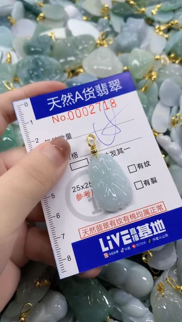 颈饰未镶嵌翡翠天然A货翡翠