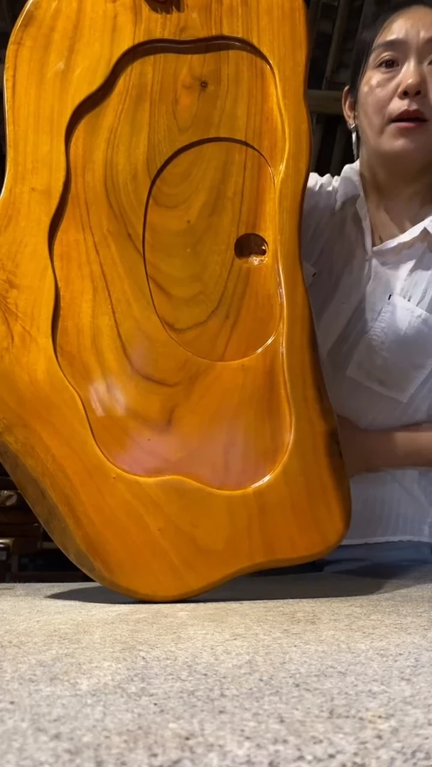 实木茶盘 一物一拍（不含配件）