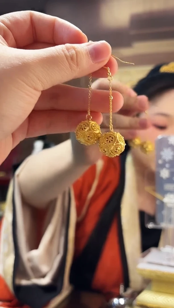 无925银糖果耳环/对