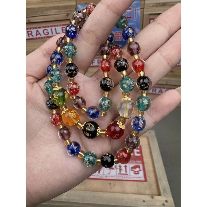 S1193 琉璃多圈手串无礼盒