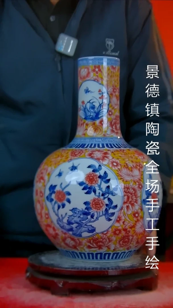 摆件陶瓷景德镇陶瓷 全场手工手绘