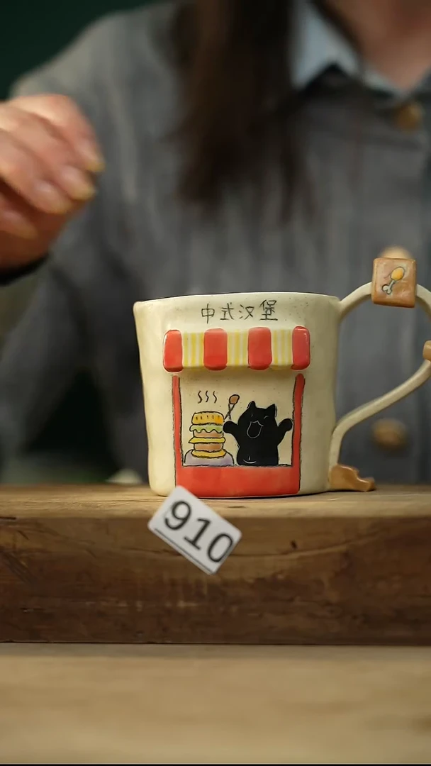 【闪购商品】瓷片新品！喵喵设计师款卡通系列！！！