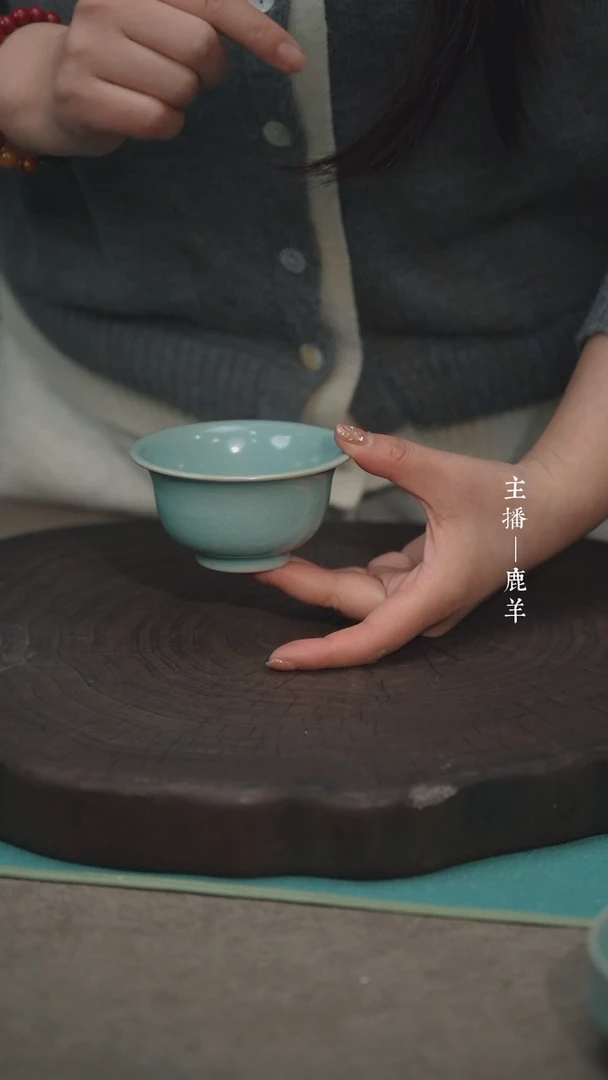 【闪购商品】压手杯（不完美海英）——龙羊