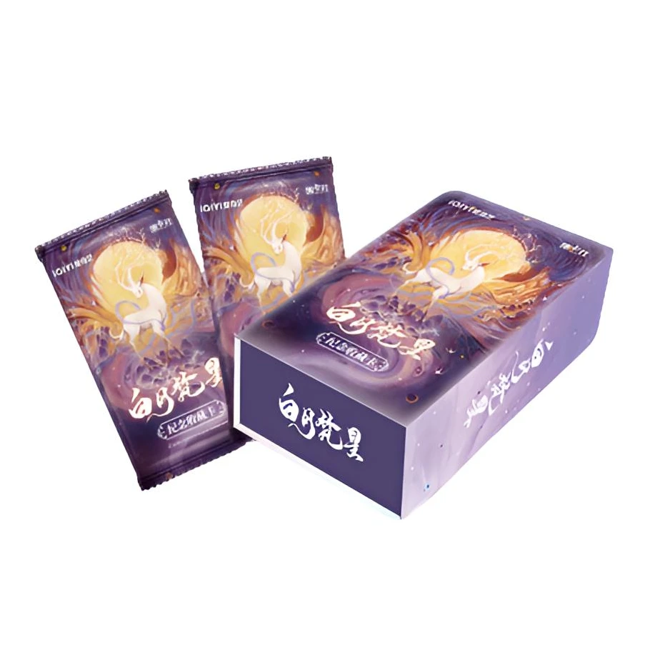 【叠叠/推推】集卡社《白月梵星》海外版 收藏卡牌 代拆【拆盒】