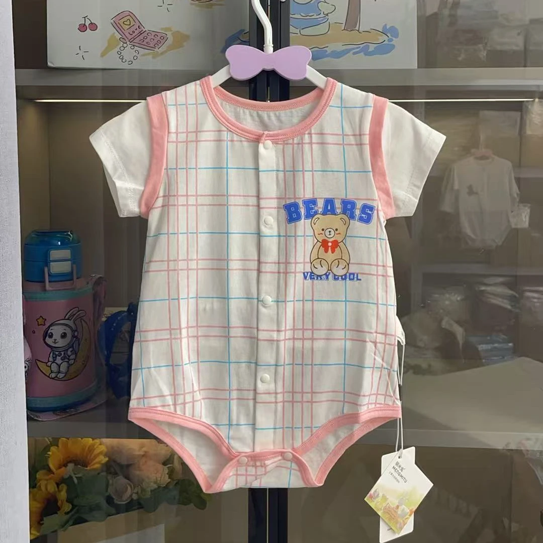 萌米兔短袖包屁衣