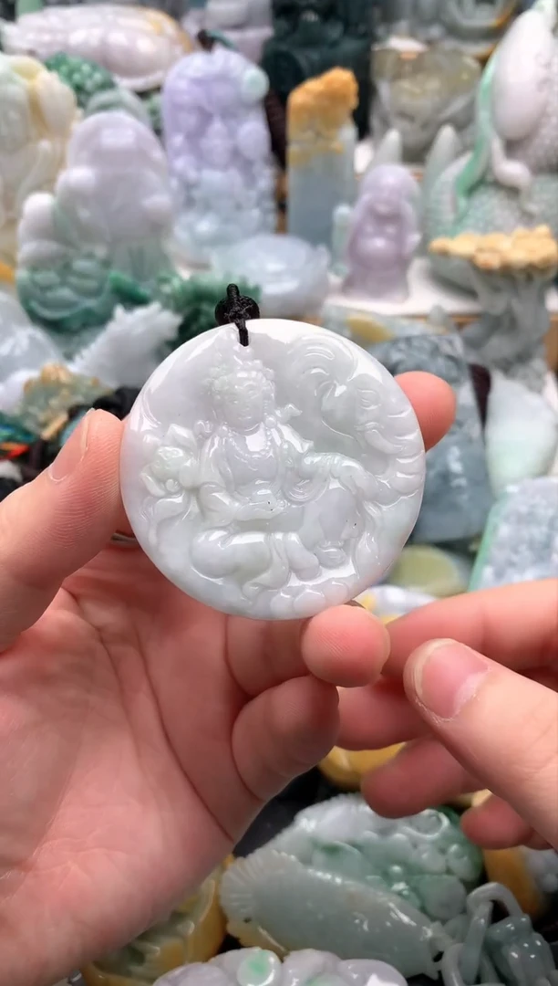 吊坠(不含链)未镶嵌翡翠1