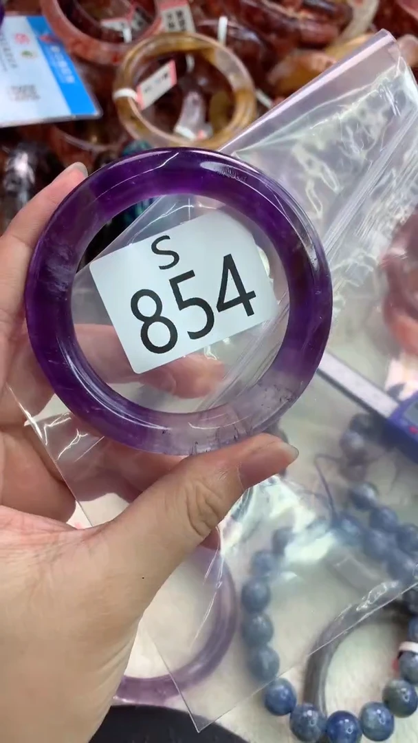 未镶嵌手镯水晶S854-52
