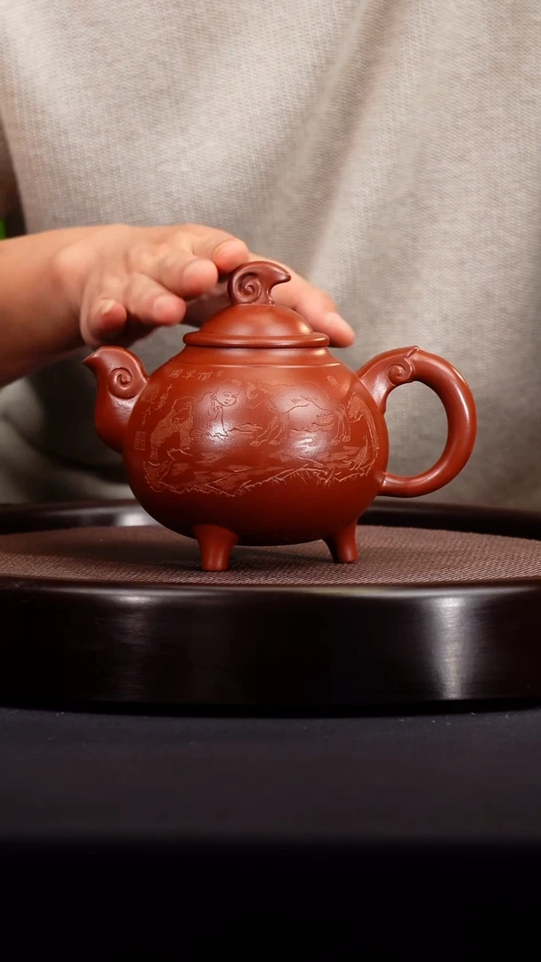 茶壶紫砂宜兴紫砂原矿壶