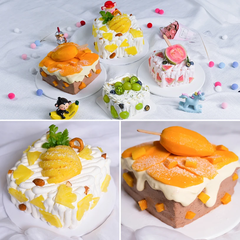 课程 | 一颗水果系列蛋糕，好看好吃，绝绝子