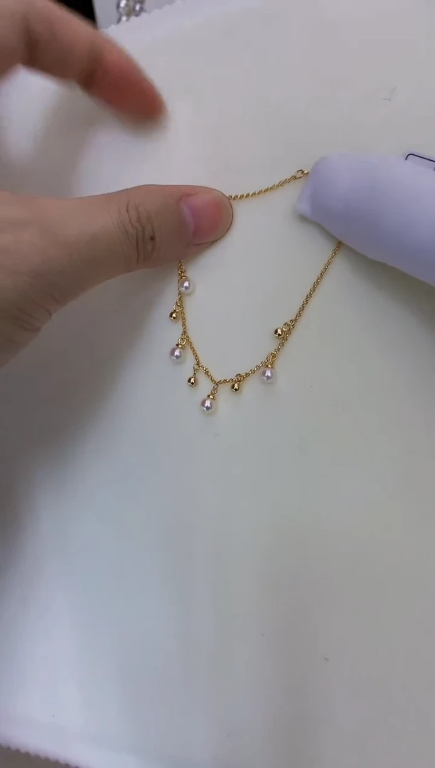 银S925镶嵌海水珍珠饰品设计款手链