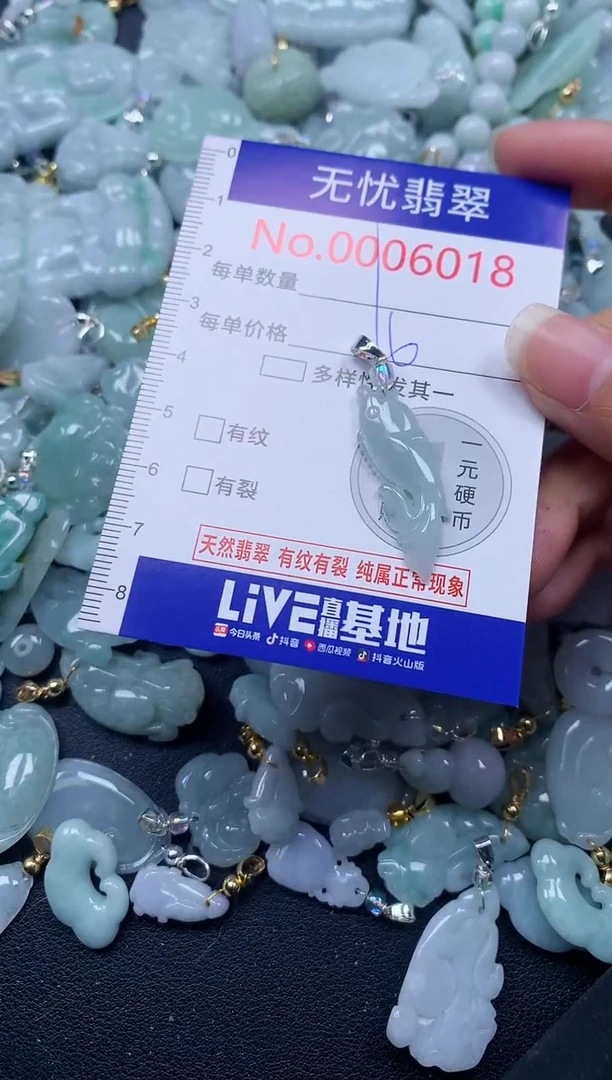 颈饰未镶嵌翡翠6018