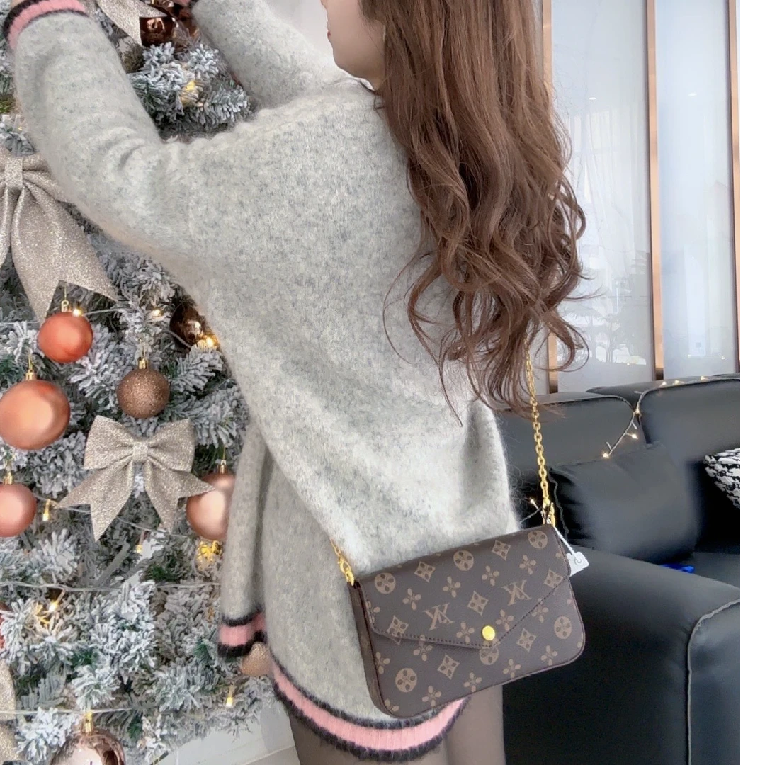 aiwangjiao手机包七合一组合质感百搭信封零钱包