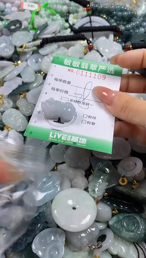 【闪购商品】翡翠颈饰未镶嵌闪购011119