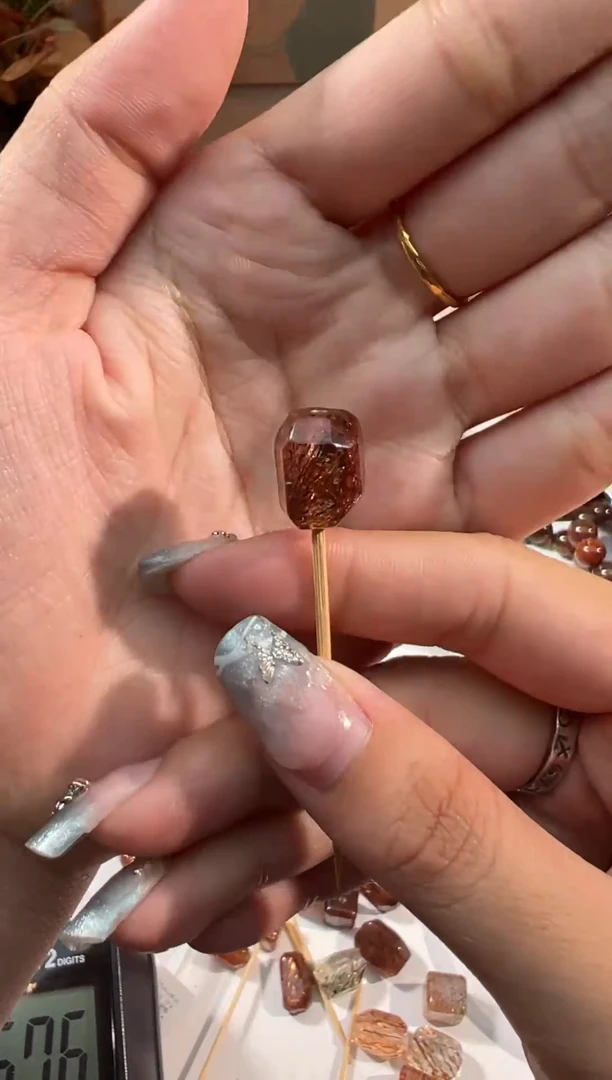 水晶手串未镶嵌关*黑金超七