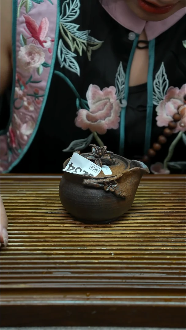 万古烧粗陶手工茶具