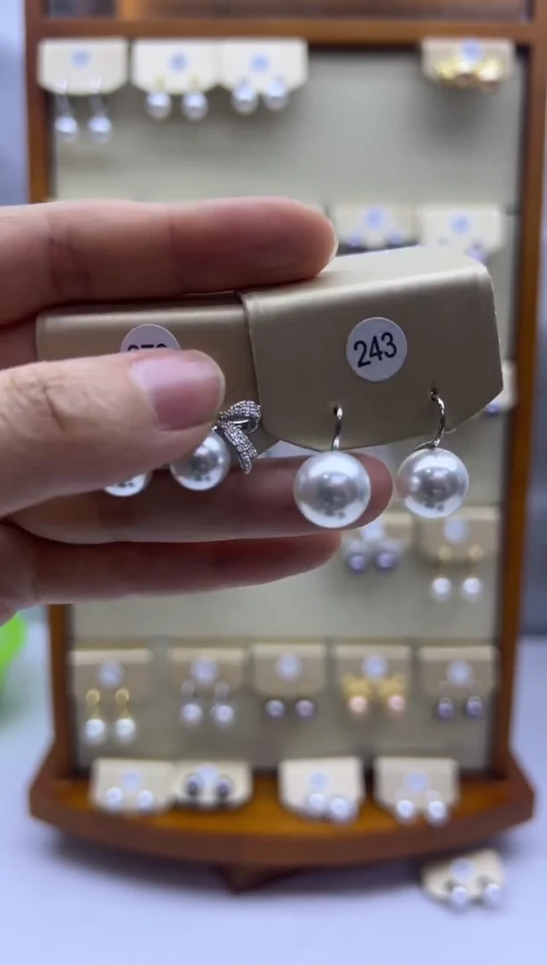 未镶嵌耳饰淡水珍珠243+279
