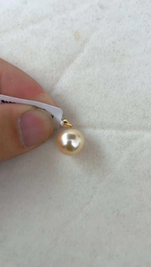 【闪购商品】海水珍珠颈饰18K金镶嵌吊坠