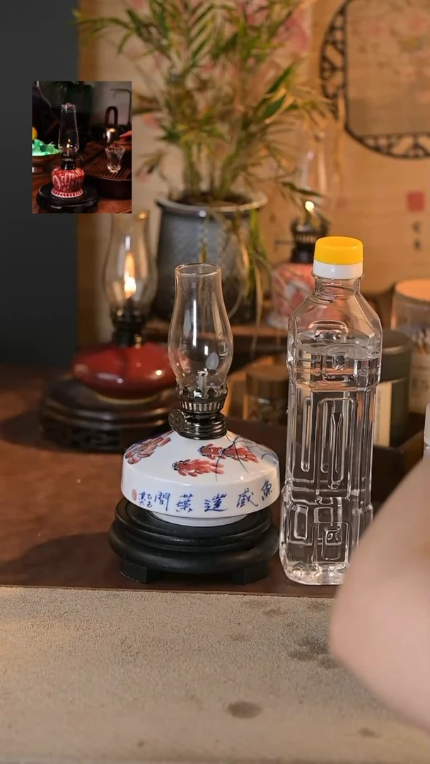 景德镇陶瓷香薰灯摆件