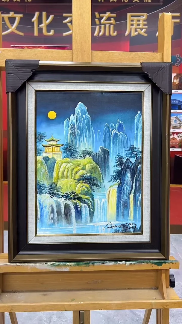 油画曹雪岩/精品油画/1平尺