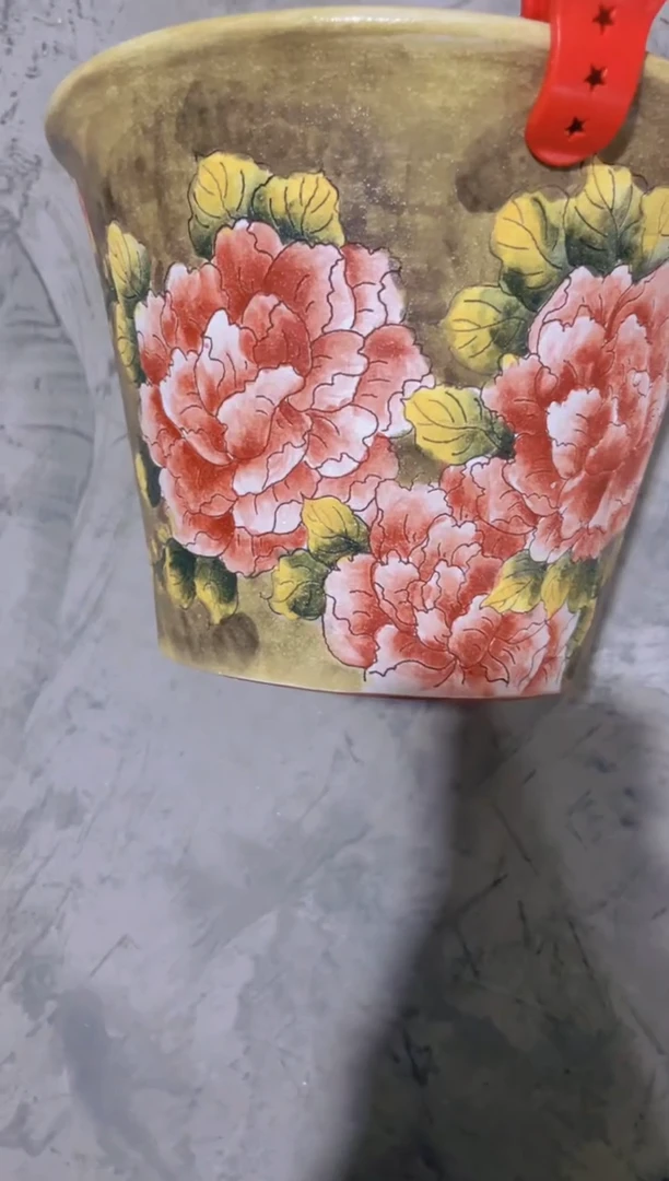 摆件l***a10陶花岛多肉陶瓷花盆罐——微瑕