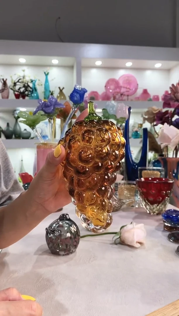 慕忆家手作琉璃花瓶