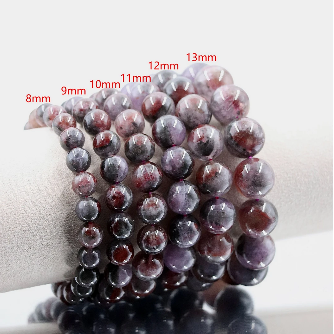 天然老矿双色天眼极光23水晶手串J8016-尺寸可选-多样性发一