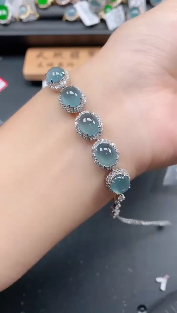 银S925镶嵌戒指翡翠1111