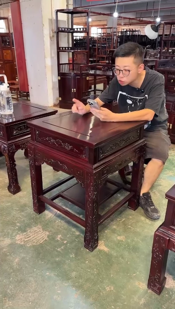 黑酸枝木类成套家具J88
