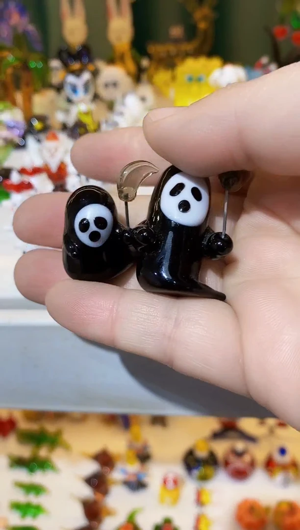【闪购商品】琉璃手工艺品幽灵2个