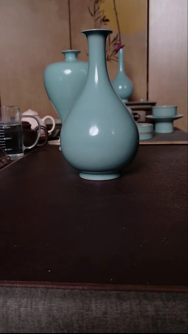 摆件瓷汝窑玉壶春