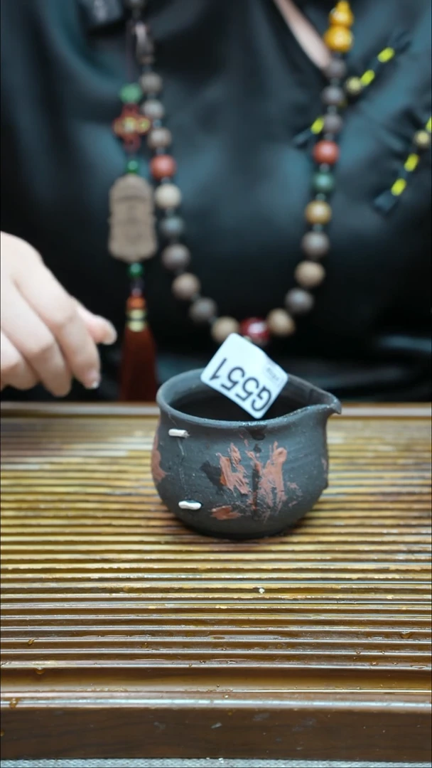 万古烧粗陶手工茶具