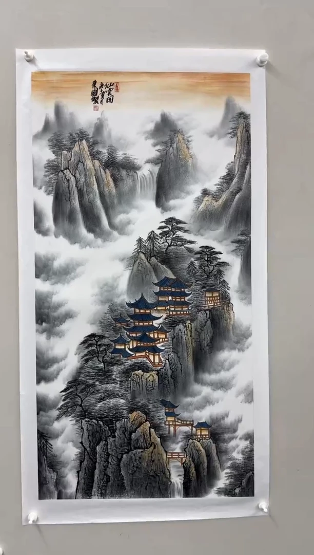 国画王东圃精品作品