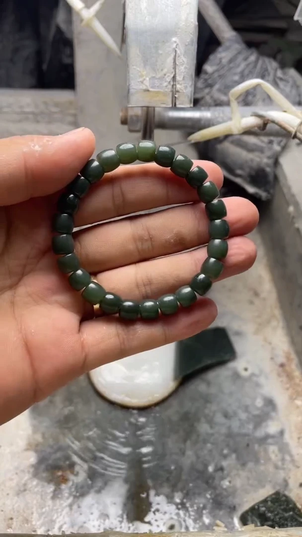 手串未镶嵌和田玉【手艺人713】03 gx