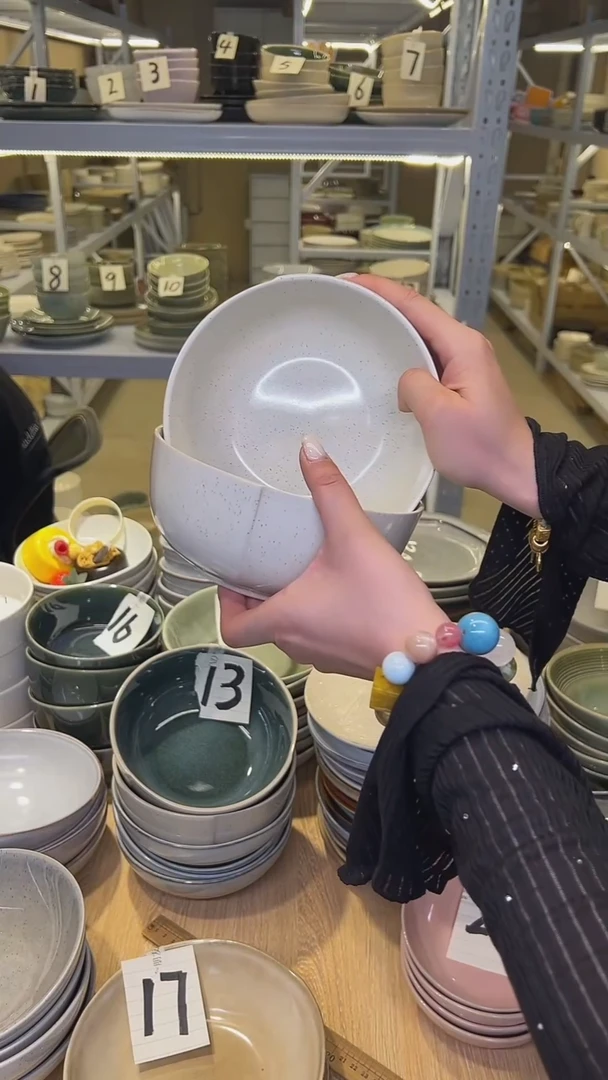 瓷15高温釉下彩陶瓷餐具