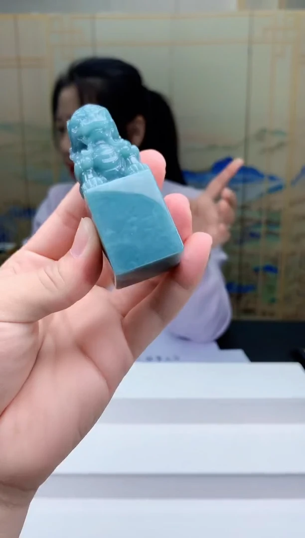 【闪购商品】定制翡翠未镶嵌4902bb-毛货事事如意29
