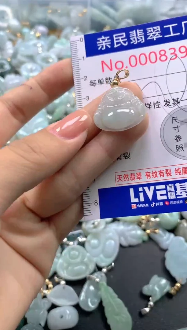 颈饰未镶嵌翡翠8398