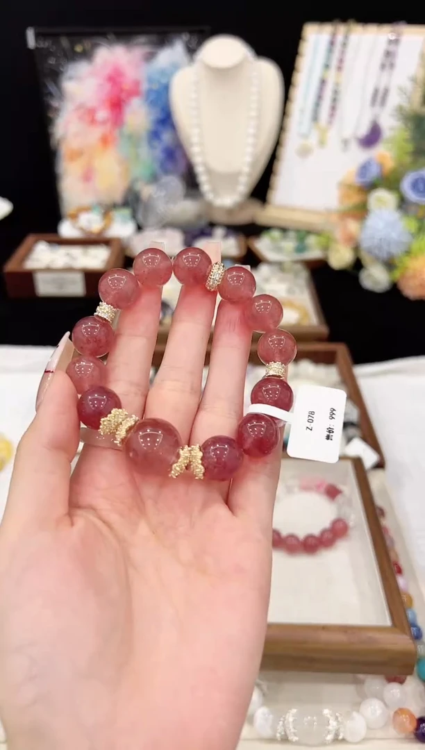 水晶手串未镶嵌天然水晶 多样性发货发其一 颜色微差