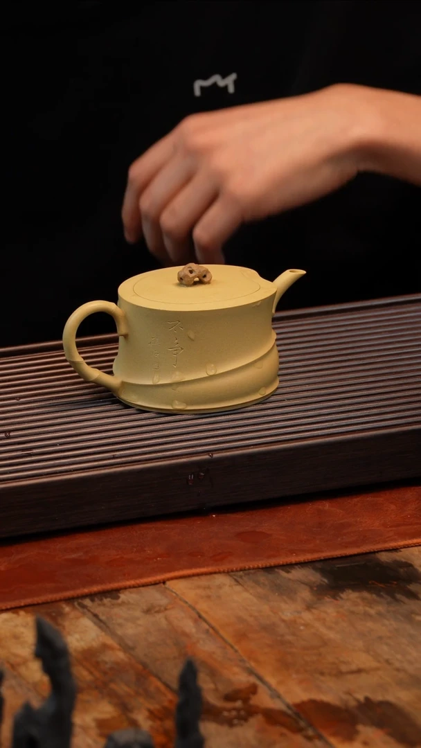 【闪购商品】紫砂茶壶香妃竹节壶