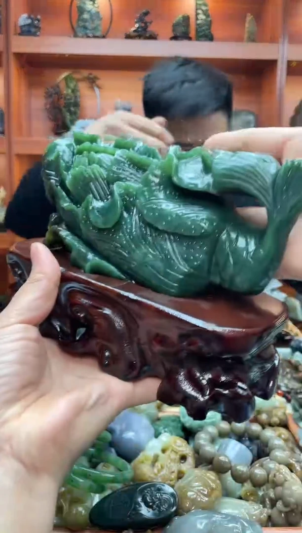 未镶嵌和田玉摆件森1