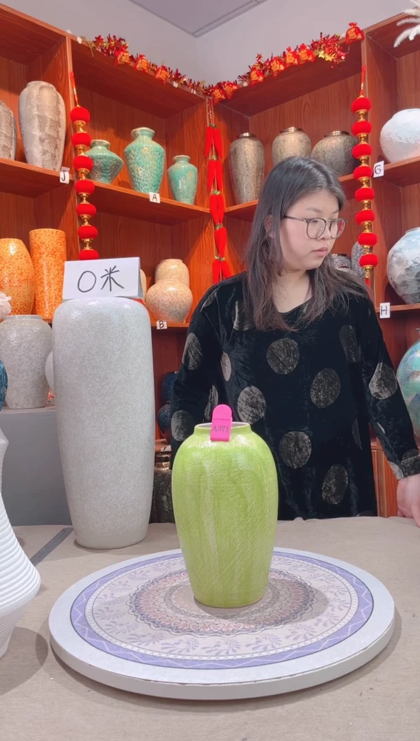 【闪购商品】瓶a371可以水培 陶瓷花瓶 无花