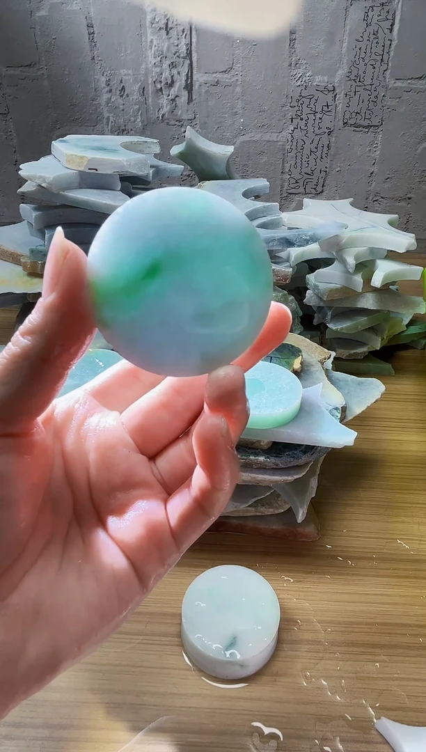 裸石翡翠天然翡翠A货余 南 590