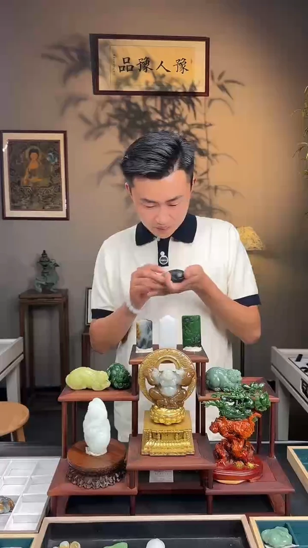 把件未镶嵌定制和田玉f13