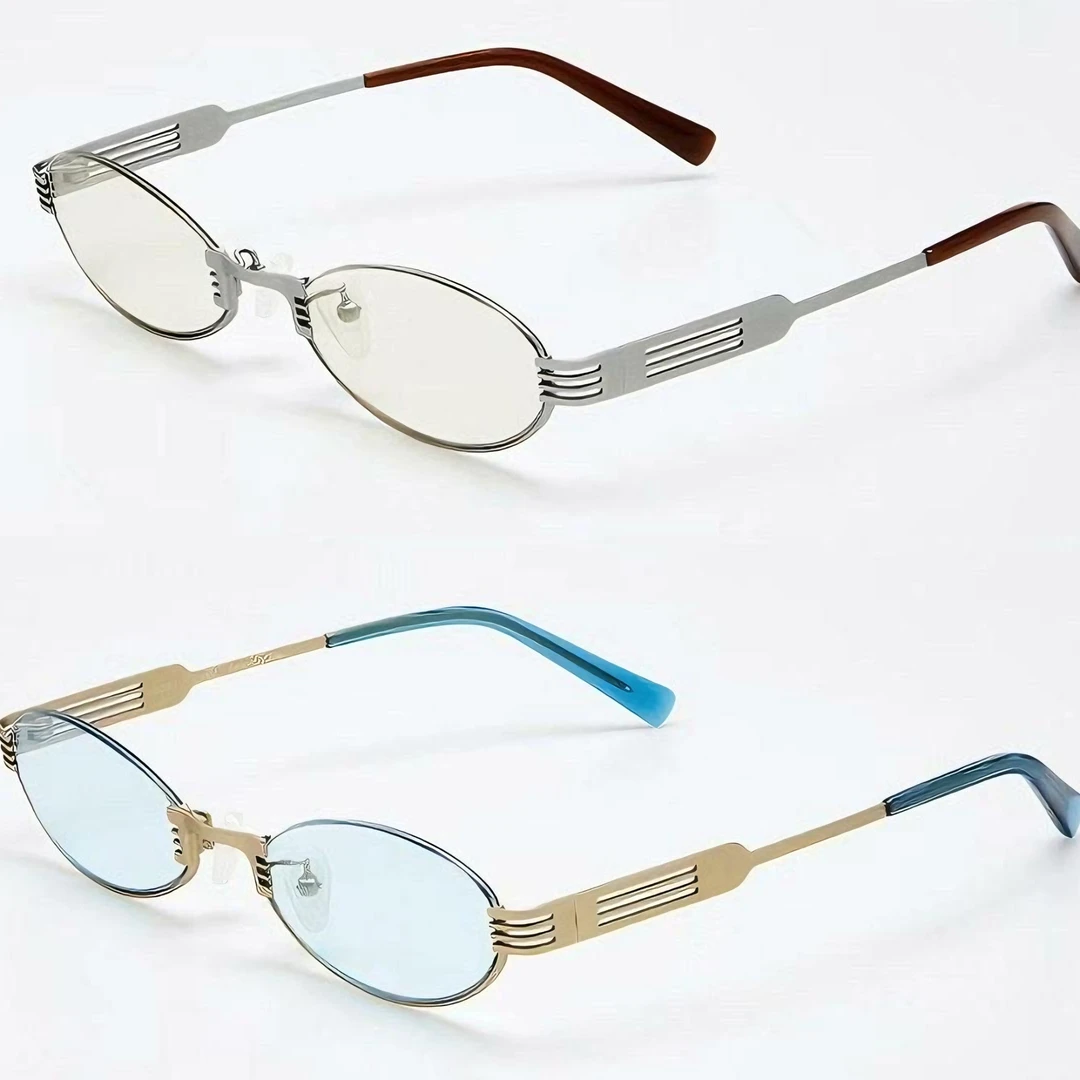 超轻时尚气质半框潮流必备素颜眼镜可配度数